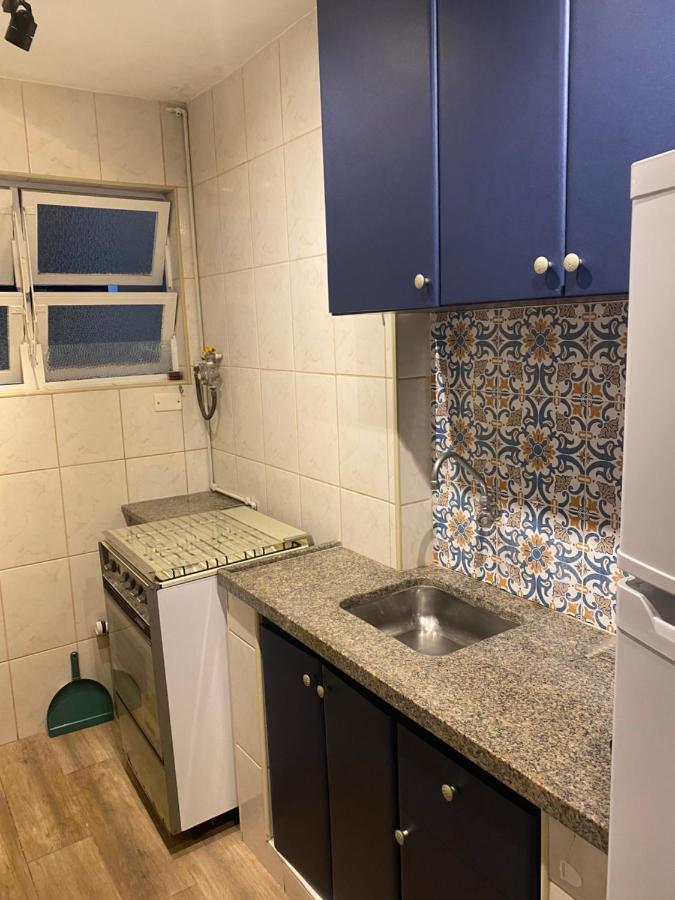 Apartamento Agradavel Em Santos Na Rua Da Praia. Luaran gambar