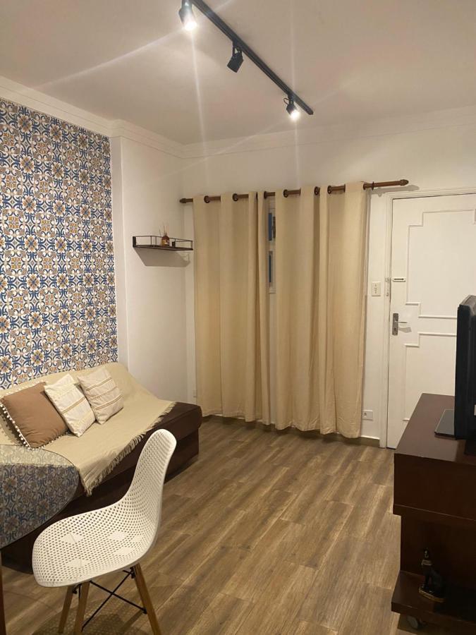Apartamento Agradavel Em Santos Na Rua Da Praia. Luaran gambar